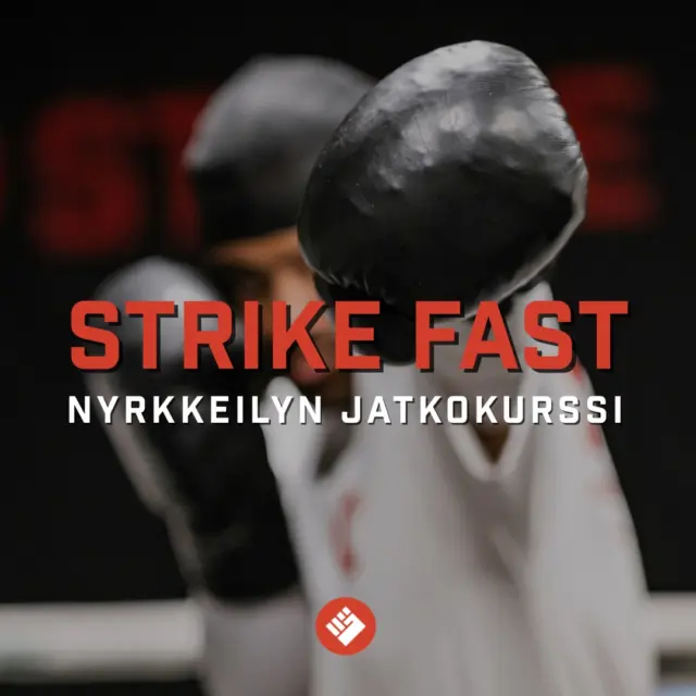 ⚡️Syventävä kurssi nyrkkeilyn saloihin alkaa 08.06⚡️Strike Fast -jatkokurssilla tutustumme vaativampiin ja teknisempiin nyrkkeilyharjoitteisiin ja -yhdistelmiin. 🥊Ilmoittautumiset Strike Boxing -sovelluksesta.📲
Paikkoja on rajoitetusti. 📝#strikehki #boxing #nyrkkeily #helsinki #urheilu